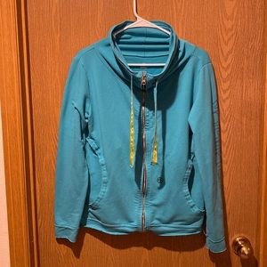 Vintage Teal Zumba Instructor Sweatshirt